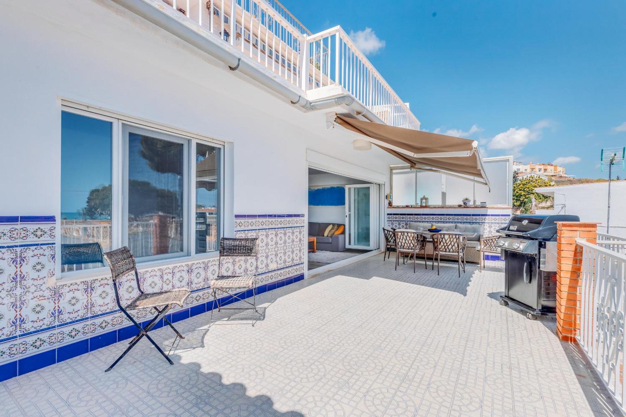 Beach Apartment In Malaga Benajarafe Bagian luar foto