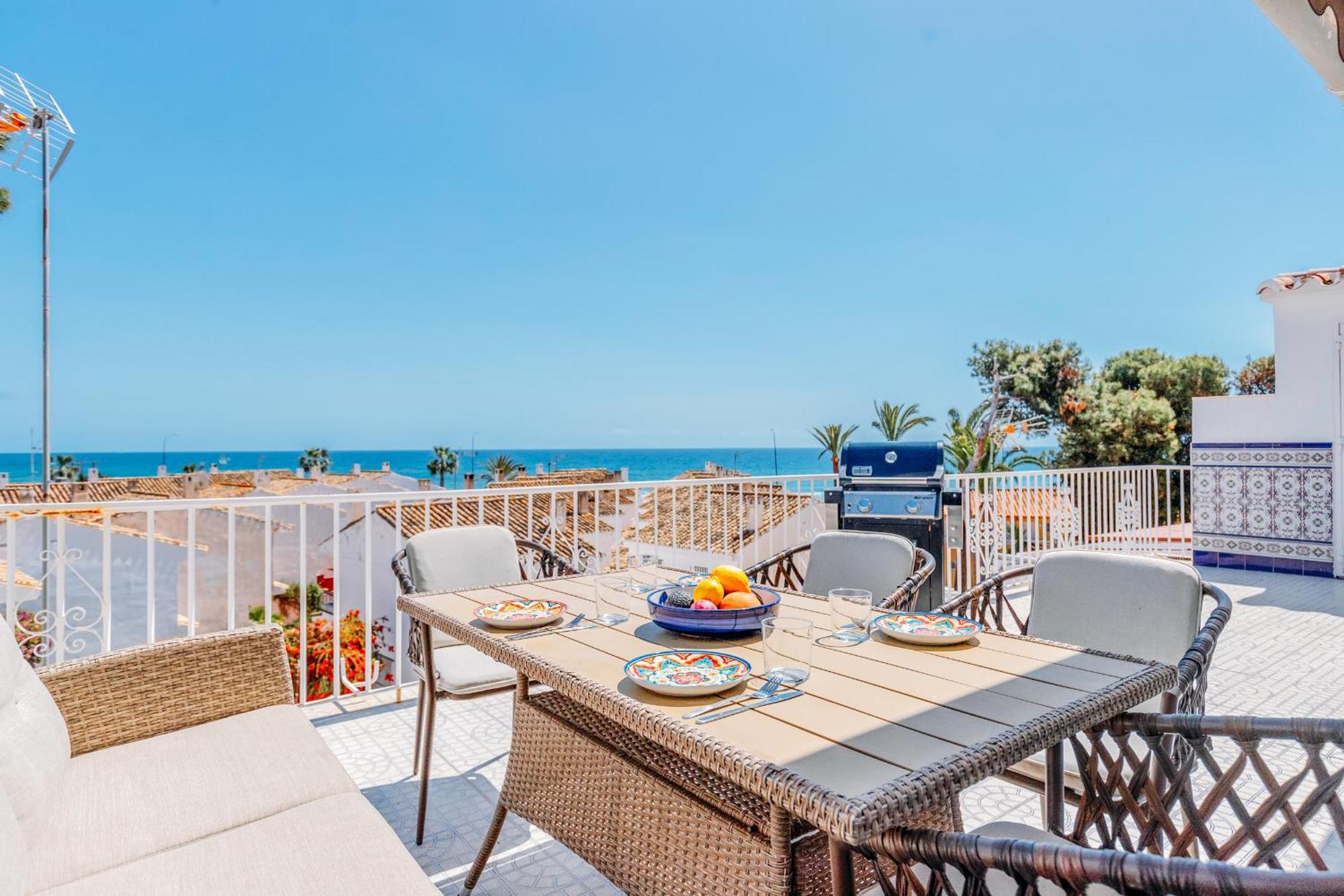 Beach Apartment In Malaga Benajarafe Bagian luar foto