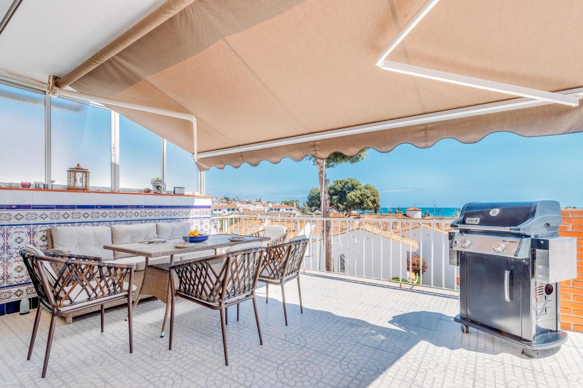 Beach Apartment In Malaga Benajarafe Bagian luar foto